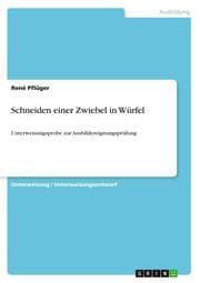 Cover von Schneiden einer Zwiebel in Würfel