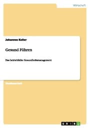 Cover von Gesund Führen