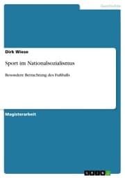 Cover von Sport im Nationalsozialismus