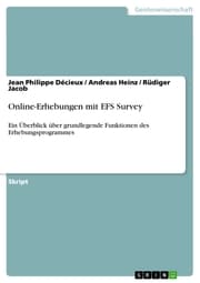Cover von Online-Erhebungen mit EFS Survey
