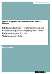 Cover von Erfolgsgeschichten?! - Multiperspektivische Untersuchung von Erfolgsbegriffen in den Fachberatungsstellen der Wohnungslosenhilfe
