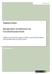 Cover von Kooperative Lernformen im Geschichtsunterricht