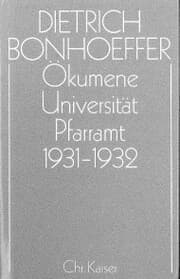 Cover von Ökumene, Universität , Pfarramt 1931-1932