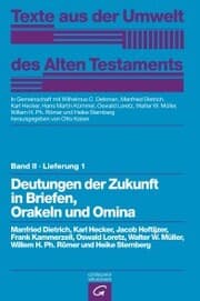 Cover von Deutungen der Zukunft in Briefen, Orakeln und Omina