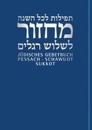 Cover von Pessach/Schawuot/Sukkot
