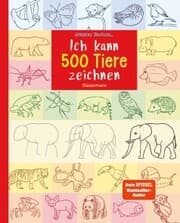 Cover von Ich kann 500 Tiere zeichnen. Die Zeichenschule für Kinder ab 8 Jahren