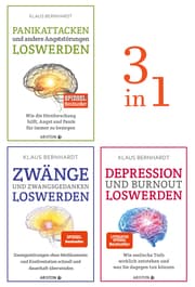 Cover von Zwänge, Panikattacken, Depression und Burnout loswerden (3in1 Bundle)