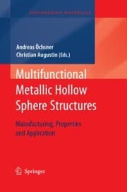 Cover von Multifunctional Metallic Hollow Sphere Structures