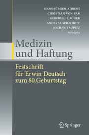 Cover von Medizin und Haftung