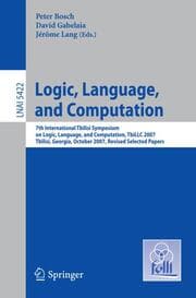 Cover von Logic, Language, and Computation