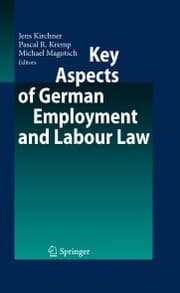 Cover von Key Aspects of German Employment and Labour Law