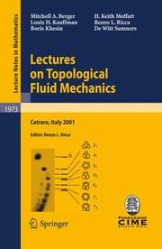 Cover von Lectures on Topological Fluid Mechanics