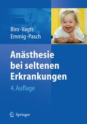 Cover von Anästhesie bei seltenen Erkrankungen