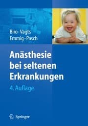 Cover von Anästhesie bei seltenen Erkrankungen