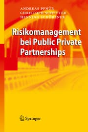 Cover von Risikomanagement bei Public Private Partnerships