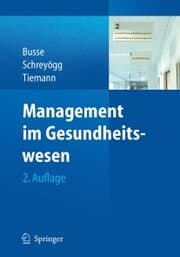 Cover von Management im Gesundheitswesen