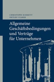 Cover von Allgemeine Geschäftsbedingungen und Verträge für Unternehmen