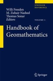 Cover von Handbook of Geomathematics 1