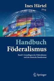 Cover von Handbuch Föderalismus I