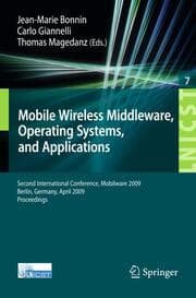 Cover von Mobile Wireless Middleware