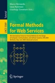 Cover von Formal Methods for Web Services