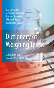 Cover von Dictionary of Weighing Terms