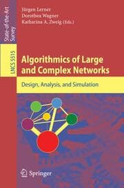 Cover von Algorithmic of Large and Complex Networks