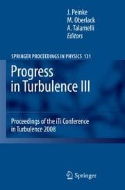 Cover von Progress in Turbulence III