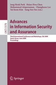 Cover von Advances in Information Security and Assurance