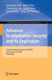 Cover von Advances in Information Security and Its Application