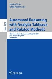 Cover von Automated Reasoning with Analytic Tableaux and Related Methods