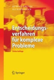 Cover von Entscheidungsverfahren für komplexe Probleme