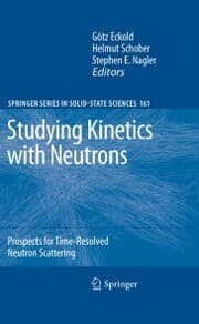 Cover von Studying Kinetics with Neutrons