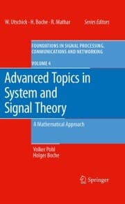 Cover von Advanced Topics in System and Signal Theory