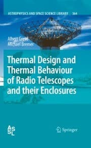 Cover von Thermal Design and Thermal Behaviour of Radio Telescopes and their Enclosures
