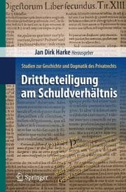Cover von Drittbeteiligung am Schuldverhältnis