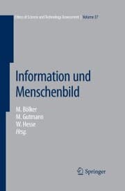 Cover von Information und Menschenbild