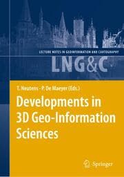 Cover von Developments in 3D Geo-Information Sciences