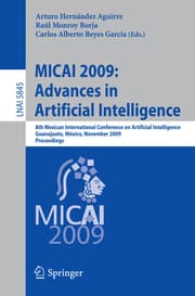 Cover von MICAI 2009: Advances in Artificial Intelligence