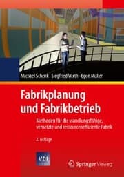 Cover von Fabrikplanung und Fabrikbetrieb