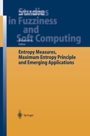 Cover von Entropy Measures, Maximum Entropy Principle and Emerging Applications