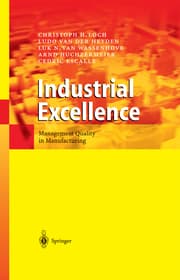 Cover von Industrial Excellence