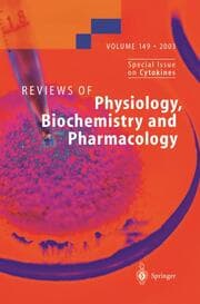 Cover von Reviews of Physiology, Biochemistry and Pharmacology 149