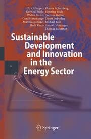Cover von Sustainable Development and Innovation in the Energy Sector