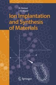 Cover von Ion Implantation and Synthesis of Materials