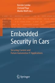 Cover von Embedded Security in Cars