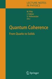 Cover von Quantum Coherence