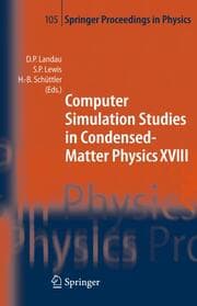 Cover von Computer Simulation Studies in Condensed-Matter Physics XVIII