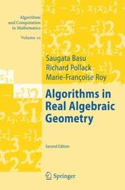 Cover von Algorithms in Real Algebraic Geometry