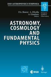 Cover von Astronomy, Cosmology and Fundamental Physics